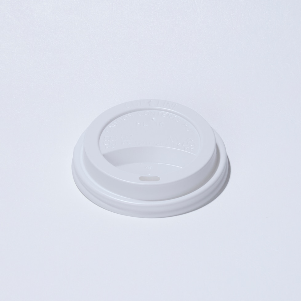 紙コップ・フタ 90リッドPS白