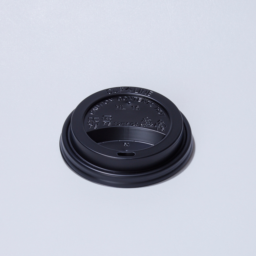 紙コップ・フタ 90リッドPS黒