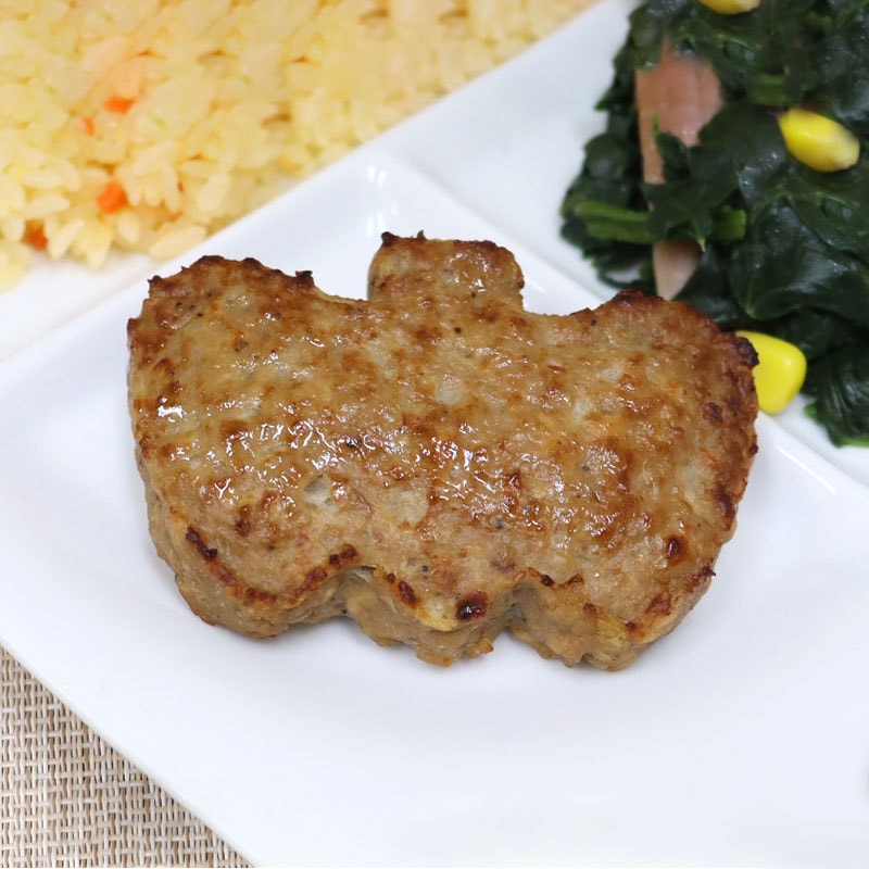 FMうす味うさぎ型ハンバーグ