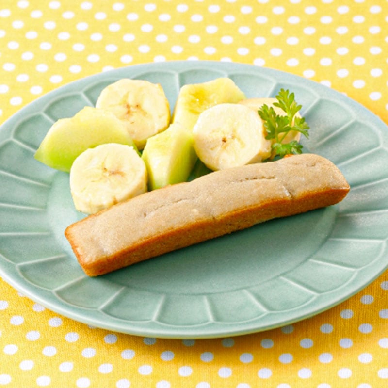 RN後お米deバナナのスティックケーキ