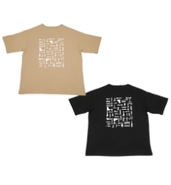 工具柄ビックシルエットTシャツ