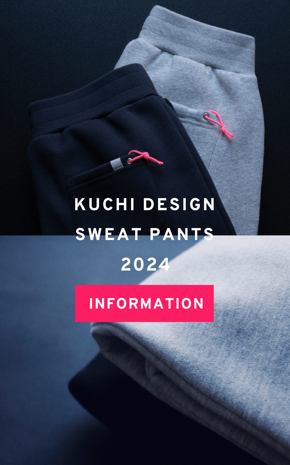 KUCHI DESIGN SWEATPANTS 2024