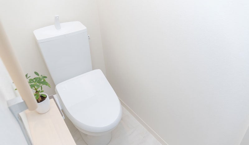 トイレ壁の画像