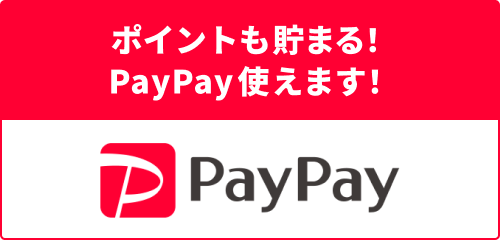 paypay使えます。