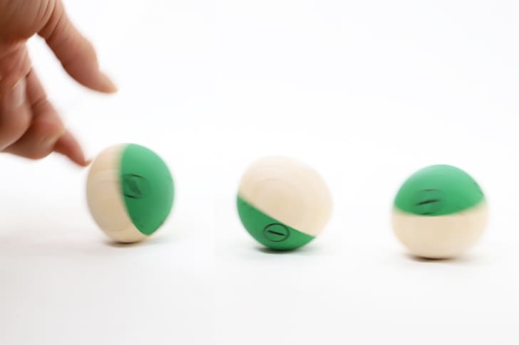 福カエルがコロガル様子２