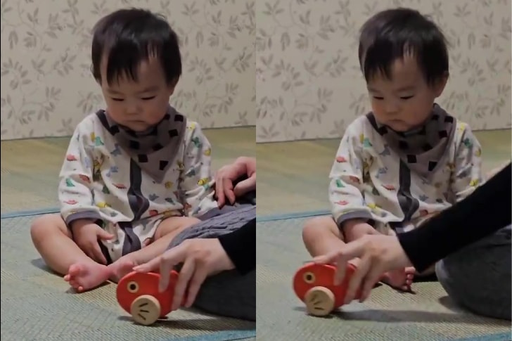 “くるまが動く様子の画像"