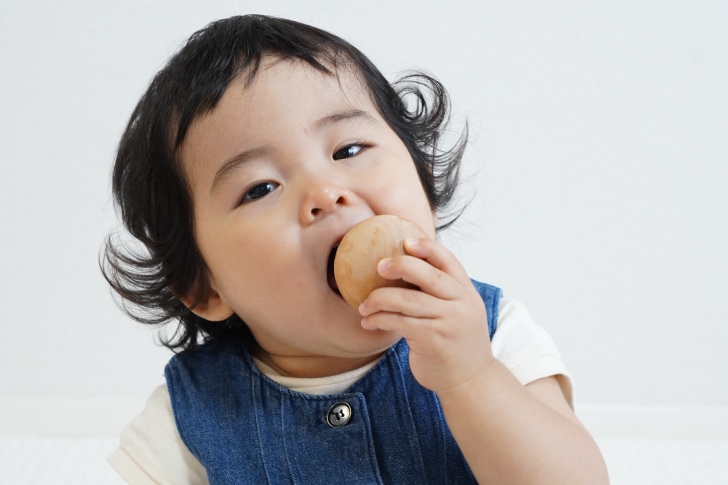 赤ちゃんが口にいれても安全なつみき