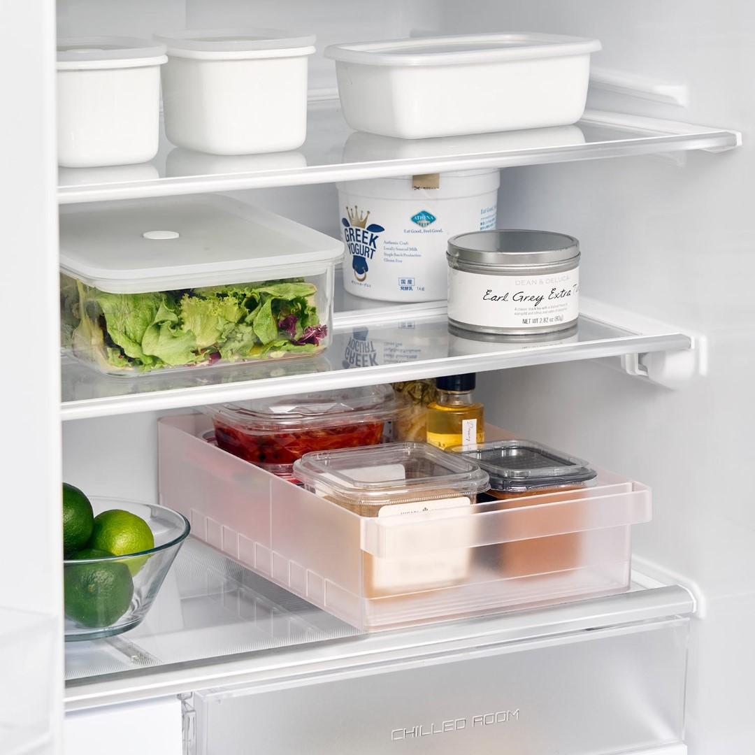 tower】 冷蔵庫中収納ケース L 仕切り付き ｜キッチン用品,キッチン