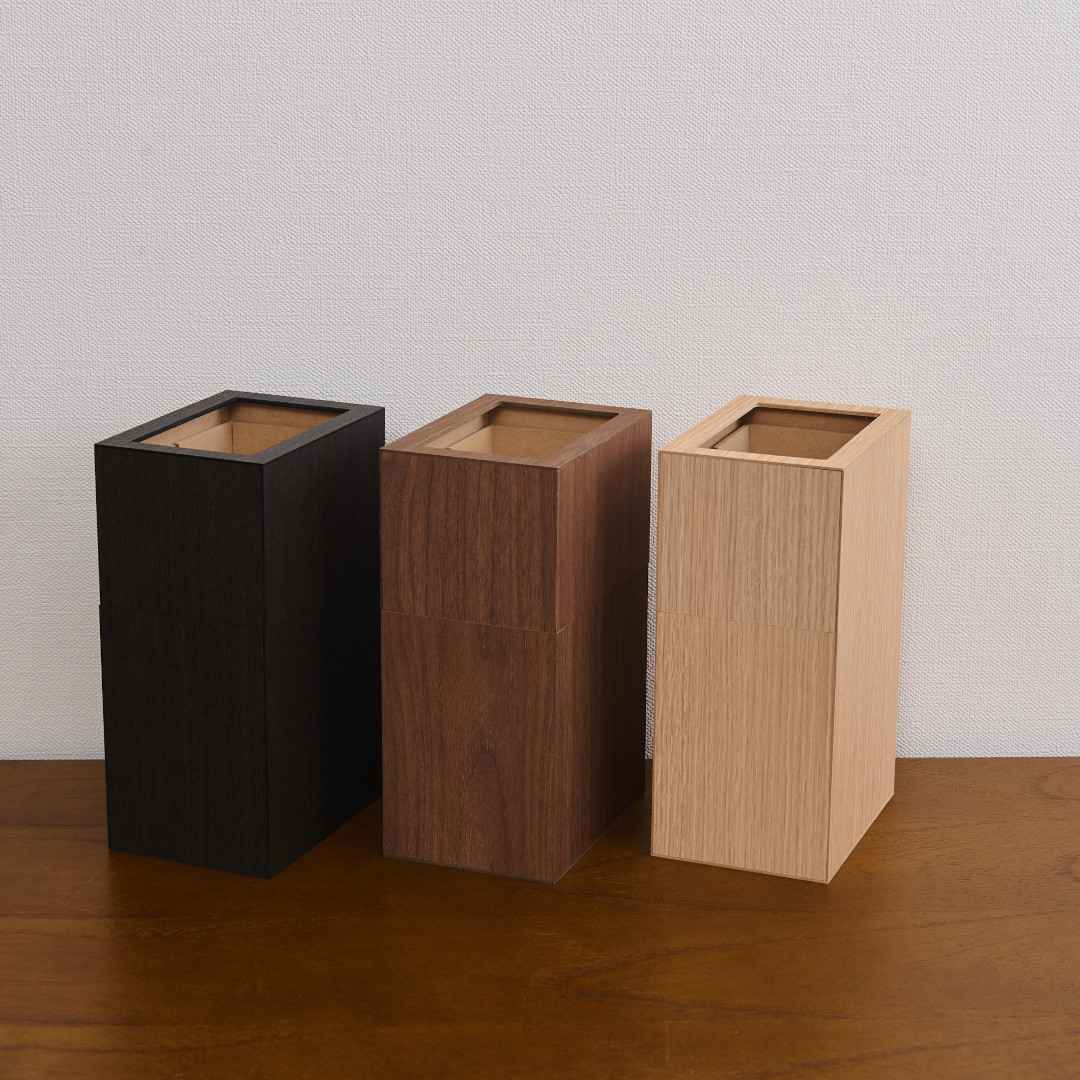 Marius Patte マリウスパット クロコダイル革 ダストボックス ゴミ箱 バスク 屑入れ S カバー付｜ゴミ箱・ダストボックス,卓上ゴミ箱