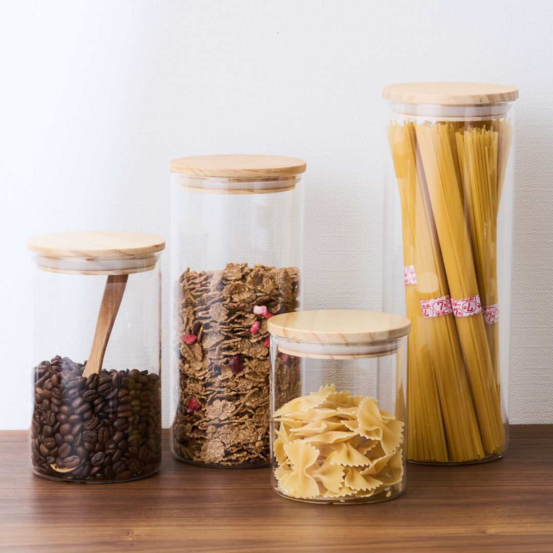 木蓋耐熱キャニスター 1300ml -