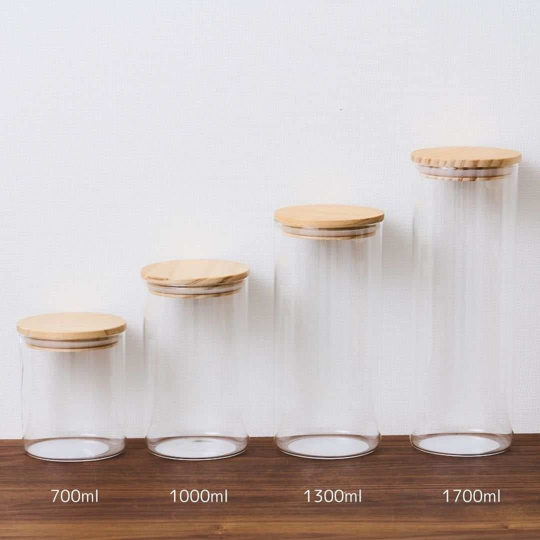 木蓋耐熱キャニスター 1700ml -