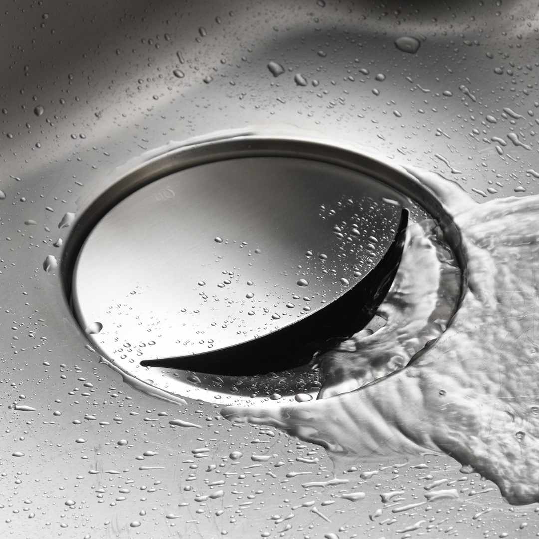 AUX】 抗菌ステンレス排水口カバー｜キッチン用品,水切りかご・水切り