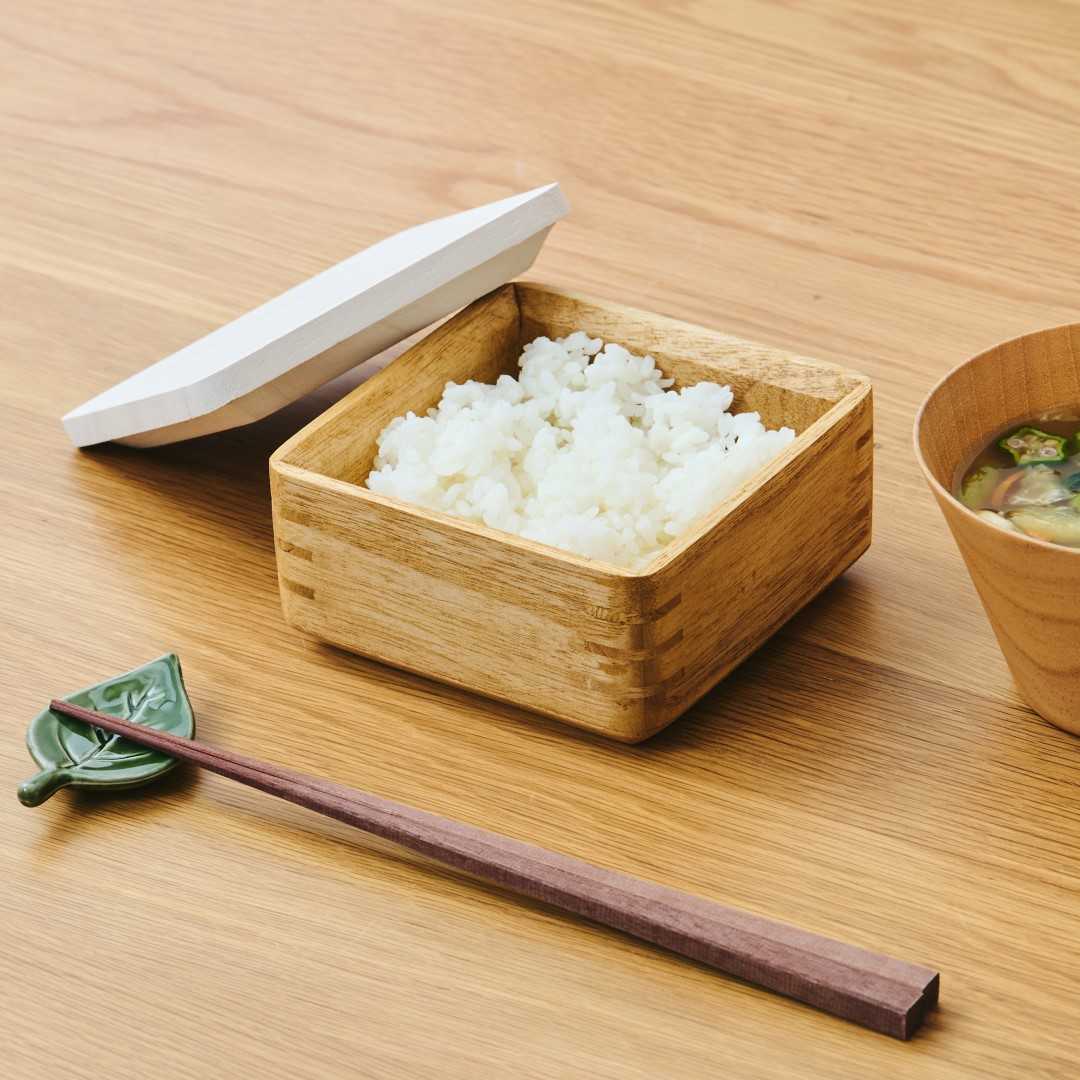 kirisai】 桐のレンジでごはん鉢｜キッチン用品,保存容器・調味料入れ