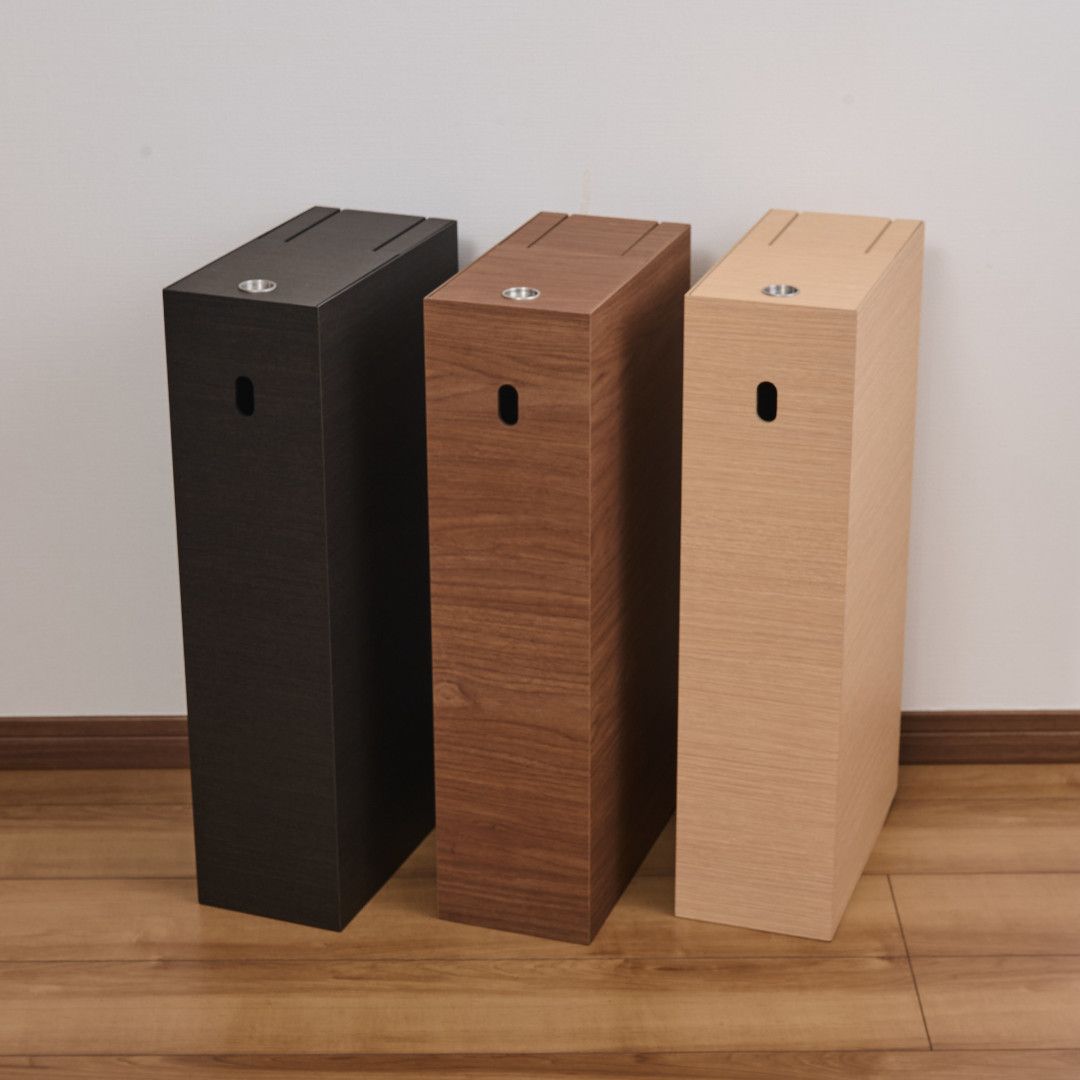 バスク ダストBOXスリムタワー 20L｜ゴミ箱・ダストボックス,フタ付き