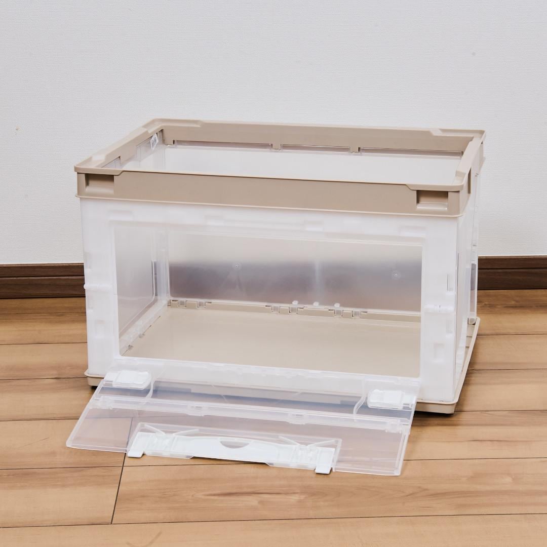 折り畳みコンテナ片扉 長辺開き｜リビング用品,収納,ツールボックス