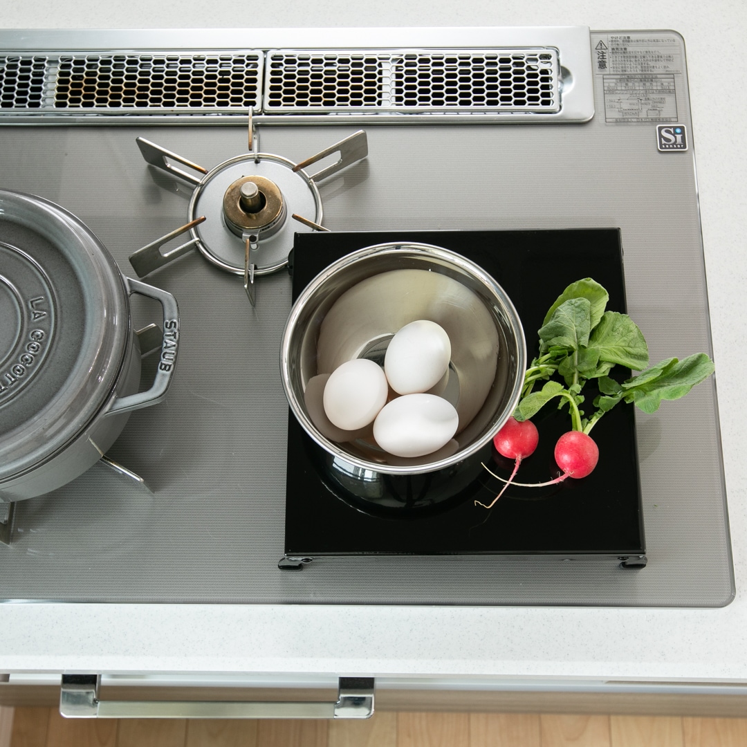 折り畳みガスコンロカバー タワー ブラック おすすめ 人気商品 Kurasso クラッソ