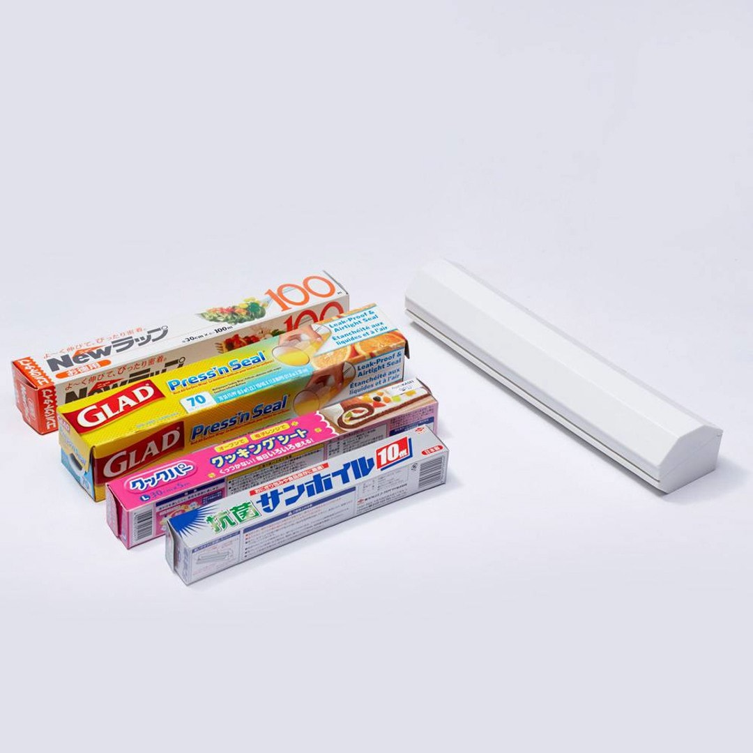 ideaco】ラップホルダー 100 ホワイト｜キッチン用品,キッチン収納