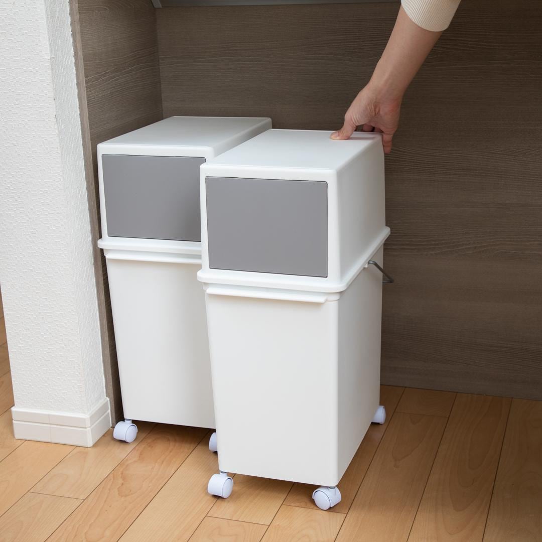 コンパクトサイズのフロントオープンゴミ箱17Lごみ箱 - ごみ箱