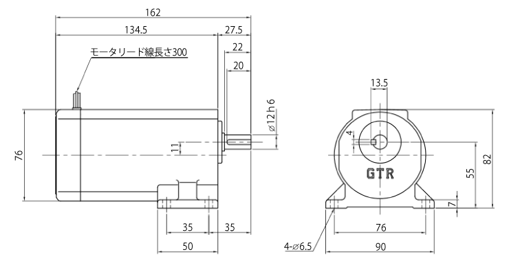 GFMN-12-60-T25 ニッセイ ギヤードモーター 平行軸 三相200V フランジ