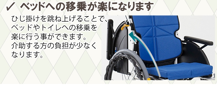 自走用車いす NEXT-31B「ネクストコア-マルチ 自走用」 | 車いす通販のロッキー