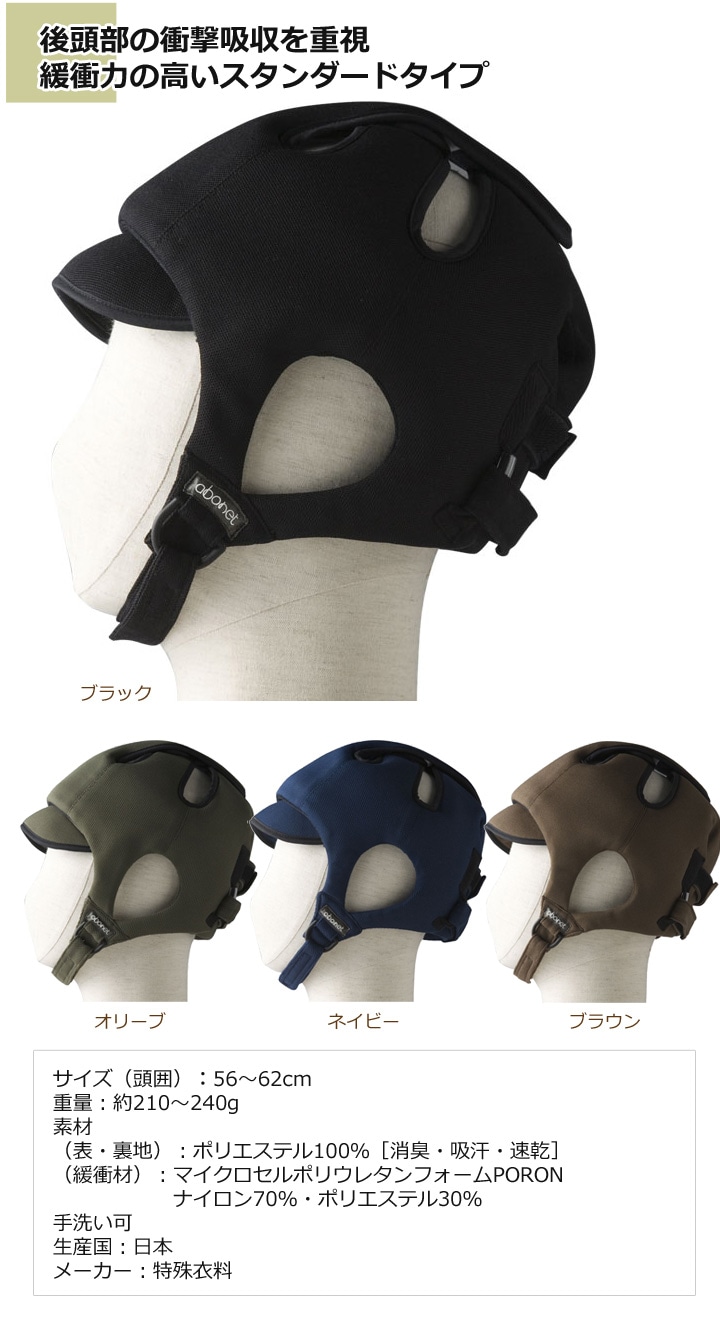 特殊衣料 保護帽 アボネットガード メッシュ（2032） Cタイプ 後頭部