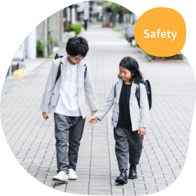 Safety-子どもの毎日を守る安全性