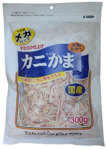 カニ入りかまメガパック 300g×10個セット【藤沢商事 フジサワ