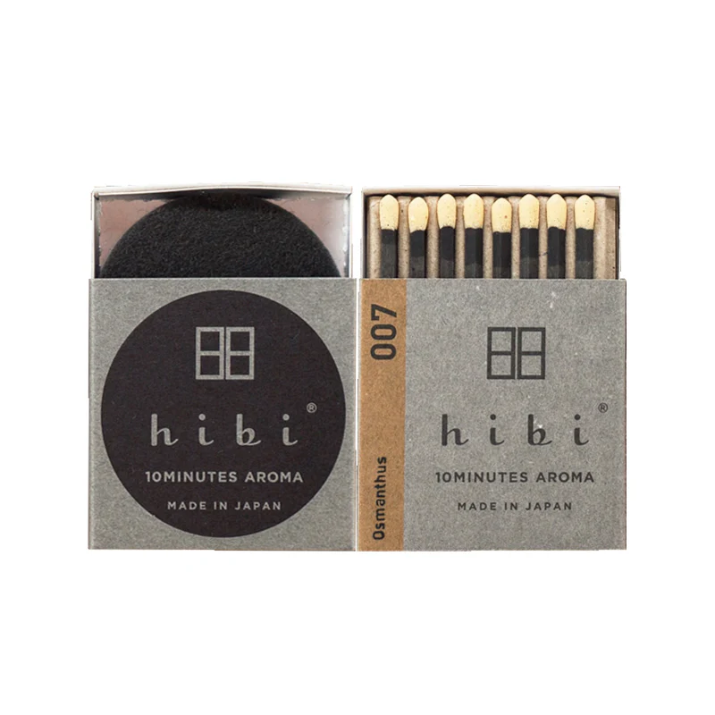 hibi Fragrant olive 007 金木犀 レギュラーボックス８本入り（専用マット付）