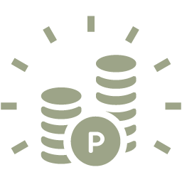 店頭、オンラインショップ共通ポイントをお買い上げ100円につき1P進呈！