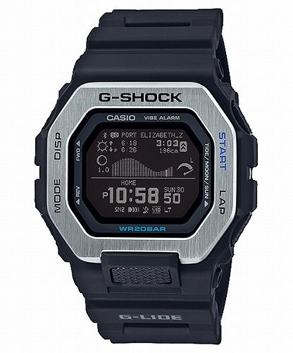 カシオGーLIDE/GBXー100ー1JF／モバイルリンク - 腕時計(デジタル)