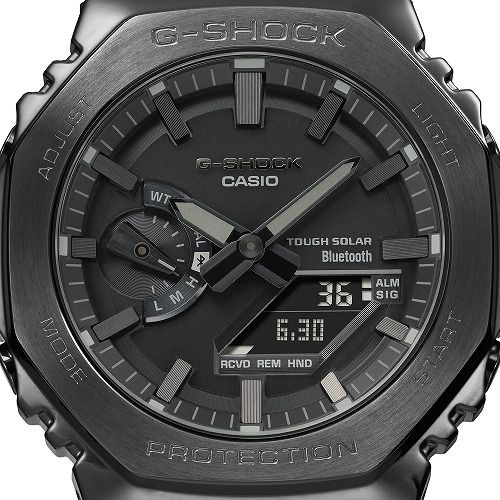 CASIO G-SHOCK カシオーク アナログ・デジタル ソーラー腕時計 GM-B2100BD-1AJF メンズ スマートフォンリンク　 国内正規品-腕時計通販かわしま