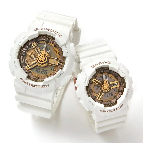 CASIO G-SHOCK/BABY-G ラバーズコレクション2022　アナログ・デジタル腕時計 LOV-22A-7AJR ペア画像