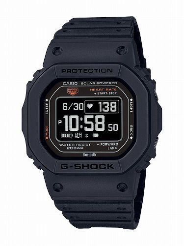 CASIO G-SHOCK G-SQUAD DW-H5600-1JR デジタル ソーラー腕時計 メンズ スマートフォンリンク