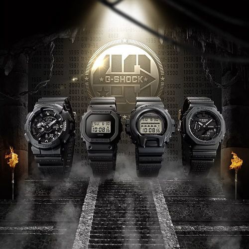 G-SHOCK  40th Anniversary REMASTER BLACK  