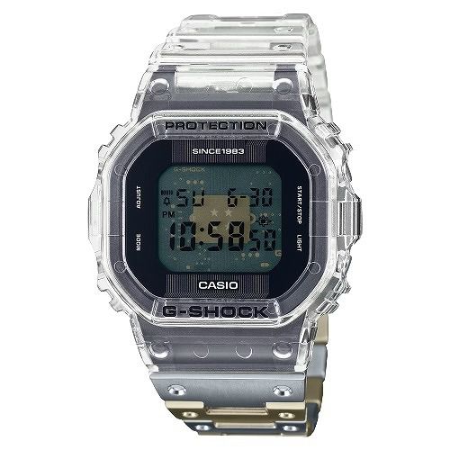 CASIO G-SHOCK カシオ ジーショック 40周年記念 40th Clear Remix DWE-5640RX-7JR スケルトン 透明 デジタル クォーツ腕時計 ウォッチ