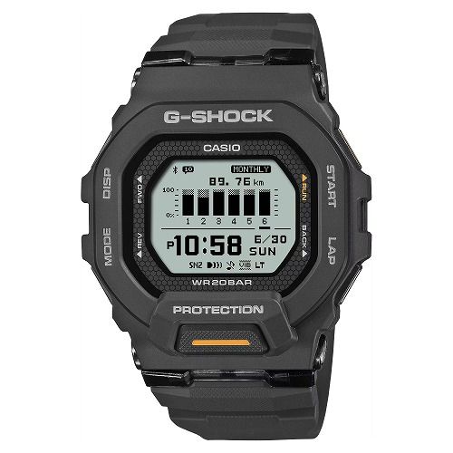 CASIO G-SHOCK G-SQUAD デジタル腕時計 GBD-200-1A1JF メンズ