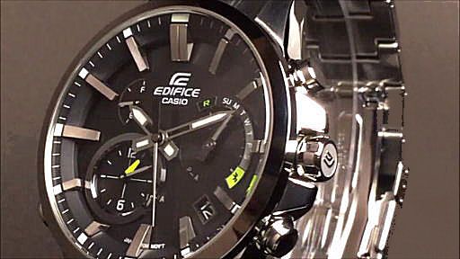 カシオ　エディフィス　ソーラー腕時計 　EQB-700D-1AJF　モバイルリンク機能搭載　メンズ　国内正規品-腕時計通販かわしま