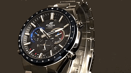 カシオ エディフィス ソーラー電波腕時計 EQW-T660DB-1BJF メンズ 国内正規品-腕時計通販かわしま
