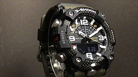 CASIO G-SHOCK 黒　マッドマスター 腕時計 GG-B100-1A3JF　メンズ　スマートフォンリンク 国内正規品-腕時計通販かわしま