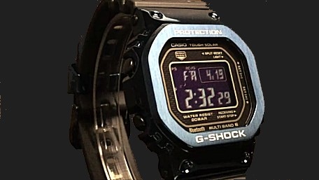 カシオGショック ソーラー電波腕時計GMW-B5000G-2JF スマートフォンリンク