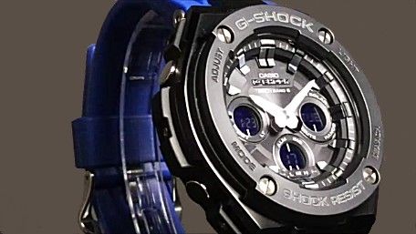 G-SHOCK GST-W300G-2A1JF メンズ ブルー 時計 腕時計(デジタル) 時計