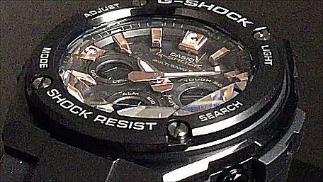 自動受信手動受信G-SHOCK　GST-W310BDD-1AJF