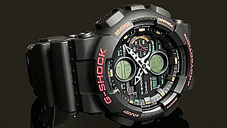 CASIO G-SHOCK GA-140-1A4JF ブラック