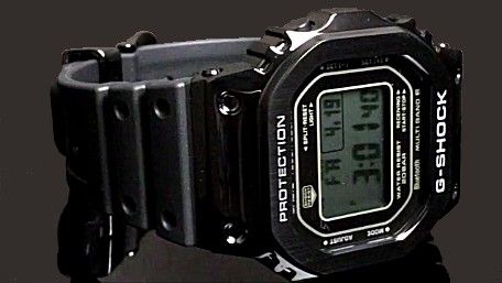 カシオGショック ソーラー電波腕時計GMW-B5000G-1JF スマートフォンリンク