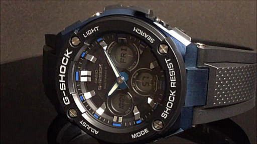 カシオGショックGスチール　電波ソーラー腕時計 GST-W300G-1A2JF　メンズ　国内正規品-腕時計通販かわしま