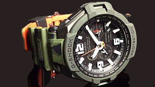 カシオGショック グラビテーマスター ソーラー電波腕時計 GW-4000SC-3AJF Master in OLIVE DRAB メンズ  国内正規品-腕時計通販かわしま