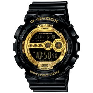 G shock 2025 protection black gold