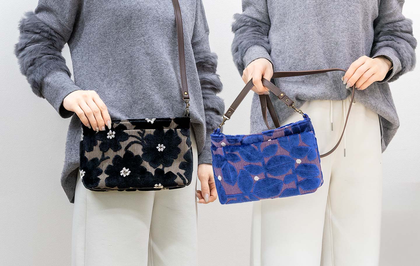 亥之吉ファスナーポシェットモケット