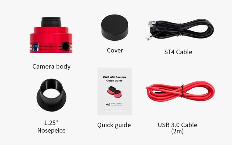 ZWO ASI 678MM（モノクロ/非冷却モデル）【ZWO・Black-Friday