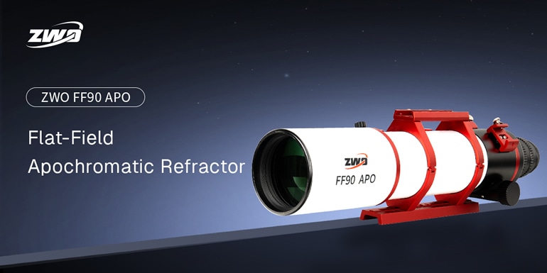 ZWO FF90 APO（609mm/F6.8）（2026年6月10日新発売）(6月中旬入荷予定